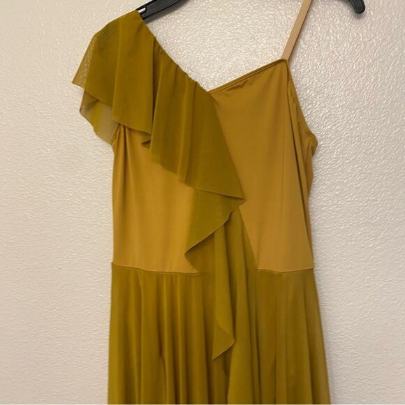 Revolution Tenth House dance costume SET YOURSELF FREE RC23920 gold yellow LA - Picture 7 of 12